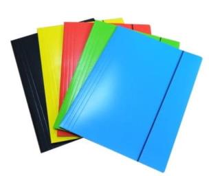 Opakowanie Teczka A4 kolorowa z gumką (10szt)