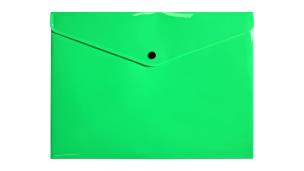 Opakowanie Teczka A4 kopertowa PP neon zielony