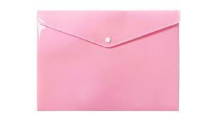Opakowanie Teczka A4 kopertowa PP pastel różowy