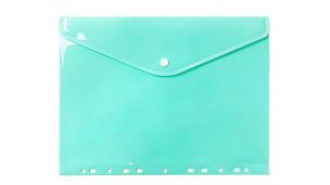Teczka A4 kopertowa PP zawieszana pastel zielony. Wydawca: biurfol. Multiszop.pl Opakowanie Teczka A4 kopertowa PP zawieszana pastel zielony