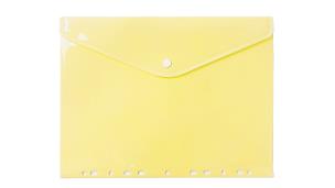 Teczka A4 kopertowa PP zawieszana pastel żółty. Wydawca: biurfol. Multiszop.pl Opakowanie Teczka A4 kopertowa PP zawieszana pastel żółty