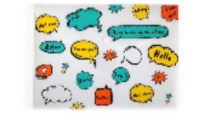 Opakowanie Teczka A4 kopertowa zamykana biała z printem