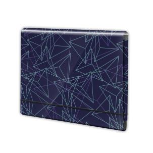 Opakowanie Teczka A4 na gumkę łamana Penmate geometria 0107