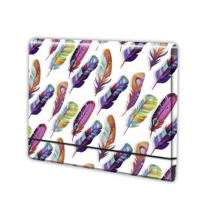 Opakowanie Teczka A4 na gumkę łamana Penmate piórka 0102