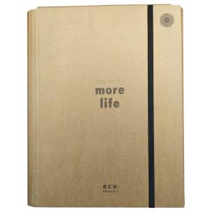 Opakowanie Teczka A4 skrzydłowa z gumką Eco Friendly MIX