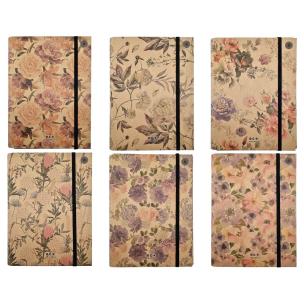 Opakowanie Teczka A4 skrzydłowa z gumką Misty Flowers MIX