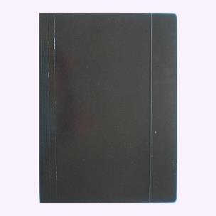 Opakowanie Teczka A4 z gumką błyszcząca czarna