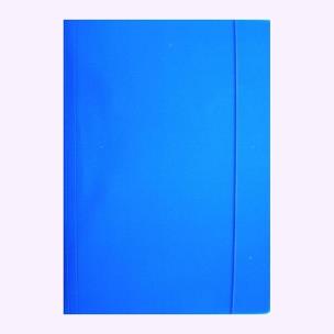 Opakowanie Teczka A4 z gumką błyszcząca granatowa