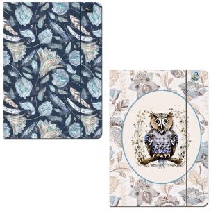 Teczka A4 z gumką Boho New. Wydawca: Bee-bee. Multiszop.pl Opakowanie Teczka A4 z gumką Boho New