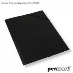 Opakowanie Teczka A4 z gumką czarna