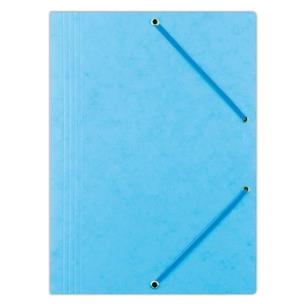 Opakowanie Teczka A4 z gumką jasnoniebieska (10szt)