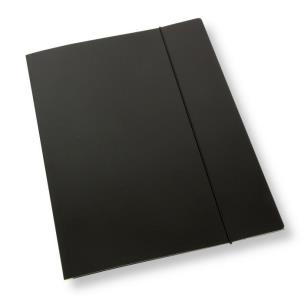 Opakowanie Teczka A4 z gumką lakier czarna 350gsm (10szt)