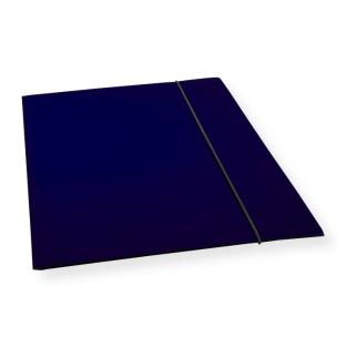 Opakowanie Teczka A4 z gumką lakier granatowa 300gsm (10szt)