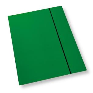 Opakowanie Teczka A4 z gumką lakier zielona 350gsm (10szt)