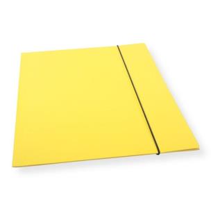 Opakowanie Teczka A4 z gumką lakier żółta 300gsm (10szt)