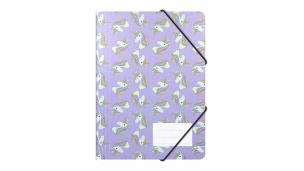 Opakowanie Teczka A4 z gumką PP Unicorn