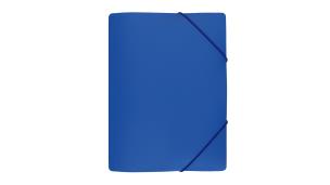 Opakowanie Teczka A4 z gumką szeroka SP niebieska