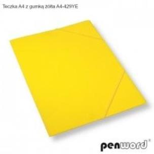 Opakowanie Teczka A4 z gumką żółta