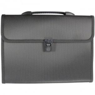 Opakowanie Teczka A4 z rączką 12 przegródek czarna