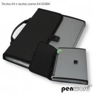 Opakowanie Teczka A4 z rączką czarna