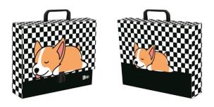 Opakowanie Teczka A4 z rączką Sleepy Corgi