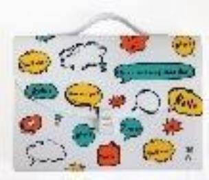 Opakowanie Teczka A4 z uchwytem biała z printem