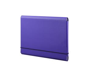 Opakowanie Teczka A5 na gumkę łamana Penmate ciemnoniebieska