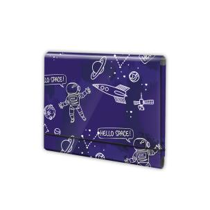 Opakowanie Teczka A5 na gumkę łamana Penmate kosmos 0108