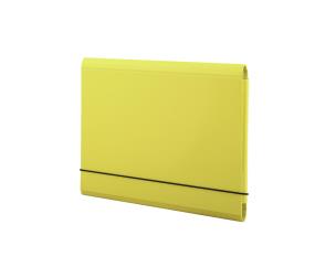 Opakowanie Teczka A5 na gumkę łamana Penmate żółta pastelowa