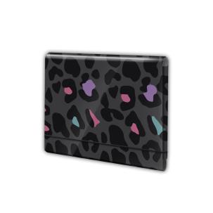 Opakowanie Teczka A5 Penmte łamana na gumkę panterka T0106