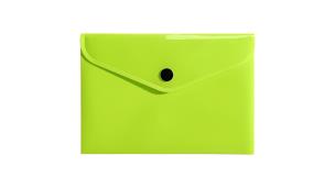 Opakowanie Teczka A6 kopertowa PP neon żółty