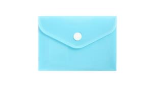 Opakowanie Teczka A7 kopertowa PP pastel niebieski