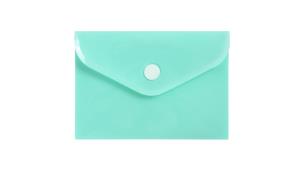 Opakowanie Teczka A7 kopertowa PP pastel zielony