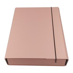 Opakowanie Teczka box z gumką różowa