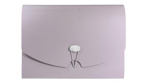 Teczka harmonijkowa A4 PP róż morandi. Wydawca: biurfol. Multiszop.pl Opakowanie Teczka harmonijkowa A4 PP róż morandi