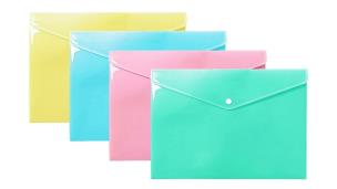 Opakowanie Teczka koperta A4 PP pastel (10szt)