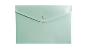 Teczka koperta A5 PP zieleń morandi. Wydawca: biurfol. Multiszop.pl Opakowanie Teczka koperta A5 PP zieleń morandi