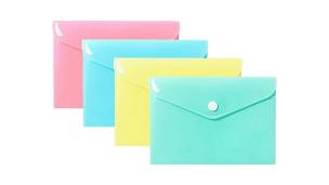 Opakowanie Teczka koperta A6 PP pastel (10szt)