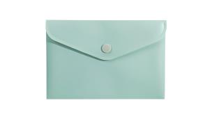Teczka koperta A6 PP zieleń morandi. Wydawca: biurfol. Multiszop.pl Opakowanie Teczka koperta A6 PP zieleń morandi