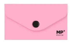 Opakowanie Teczka kopertowa 62x105mm na zatrzask różowa