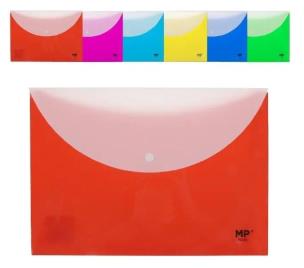 Opakowanie Teczka kopertowa A4 na zatrzask podwójna MIX