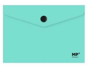 Opakowanie Teczka kopertowa A6 na zatrzask turkusowa