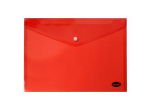 Opakowanie Teczka kopertowa na zatrzask A5 PCV czerwona