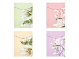 Opakowanie Teczka kopertowa na zatrzask A6 PP mix