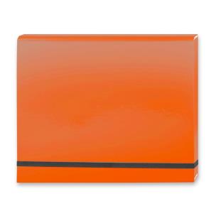 Opakowanie Teczka łamana A4 na gumkę trend ochra ciemna