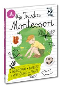 Okładka książki Teczka Montessori. 3 lata. Kapitan Nauka