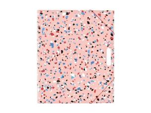Opakowanie Teczka na rysunki A3 Terrazzo różowa