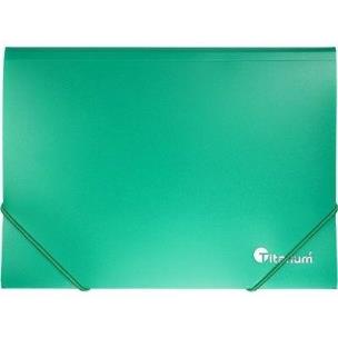 Opakowanie Teczka PP A5 z gumką zielona