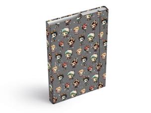 Opakowanie Teczka skrzydłowa z gumką A4 Anime Mascots