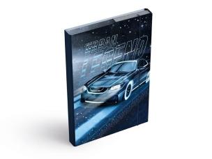 Opakowanie Teczka skrzydłowa z gumką A4 Auto